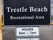 Trestle Beach Sign